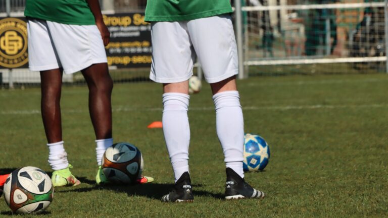 Hobbyfußballer Training